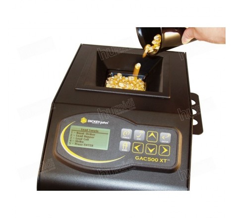 Medidor de humedad, temperatura y peso específico de judías y productos similares GAC 500 XT