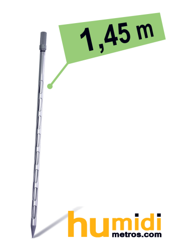 Sonda tomamuestras RKS 1,45 m 50mm 6 aberturas tecnología helicoidal