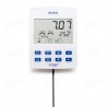 PHmetro portátil/sobremesa Edge HI 2002-20 para medir pH y ORP de semisólidos mediante electrodos digitales