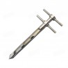 Sonda BLK de 300 mm con empuñadura en forma de "T" para tomar muestras en secciones de polvos y granos de hasta 6 mm