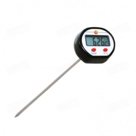 Mini termómetro de penetración con sonda de medición de 133 mm