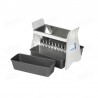 Divisor de muestras Haver RT 12,5 con cajones laminados de 2 litros